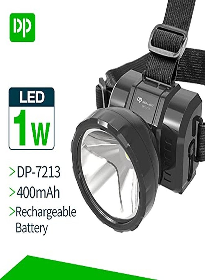 دي بي DP 7213 (مصباح أمامي LED قابل لإعادة الشحن) - Image 4